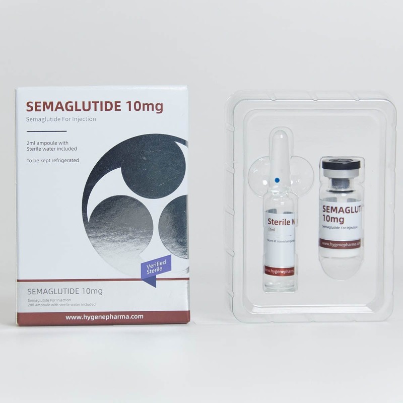 12 Months Semaglutide 10mg x 10 vials+ Free Syringes & Water