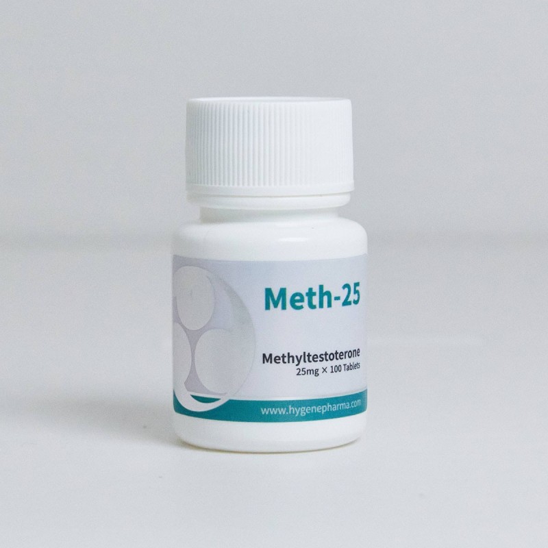 MethylTestosterone 100 tablets x 25mg by Hygene Pharma