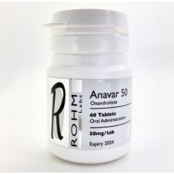 Rohm Labs Anavar 50mg x 60 tablets Oxandrolone