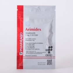 Pharmaqo Arimidex Anastrozole 1mg x 50 tabs