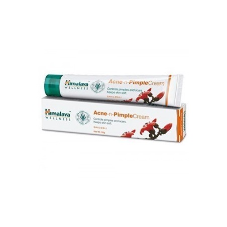 Himalaya Acne-n-Pimple Cream For Spots Blackheads Blemish Treatment 20g