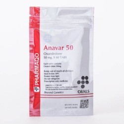 Anavar 50mg x 60 tablets
