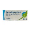 T4 Levothyroxhine by Teva 50mcg x 28 tablets