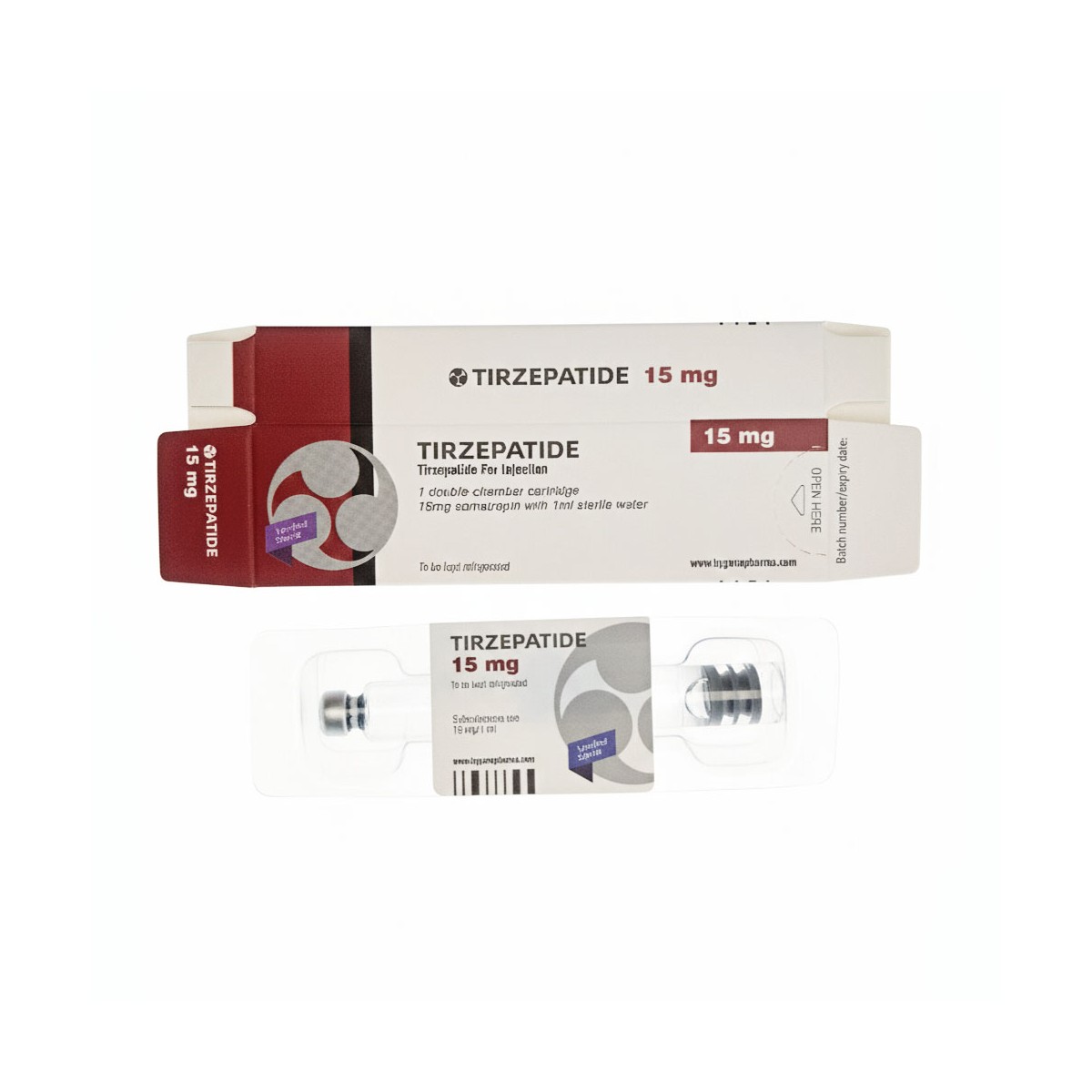 Tirz 15mg Cartridge (Non-Premixed) | Hygene Pharma | MembersPharm