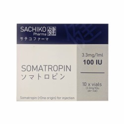 Premixed 100iu GH by Sachiko Pharma, 10iu x 10 vials